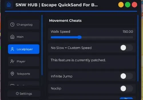 escape quicksand for brainrots script - snw hub