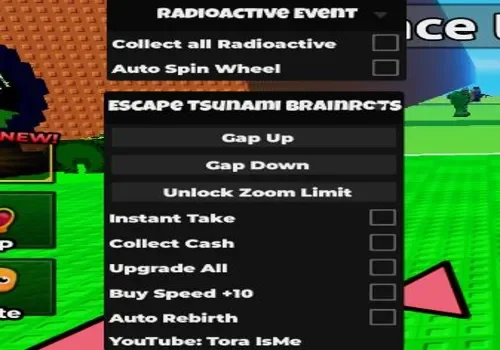 escape tsunami for brainrots script - tora is me