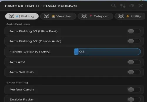 fish it script - four hub