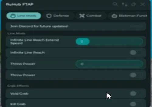 fling things and people