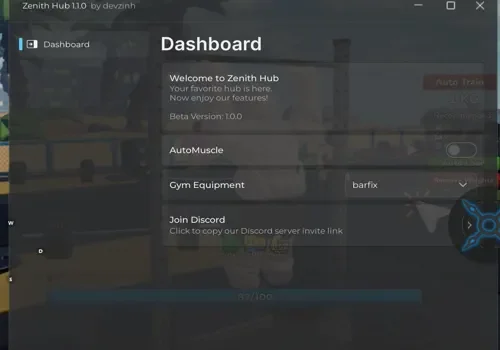gym leaguee - zenith hub