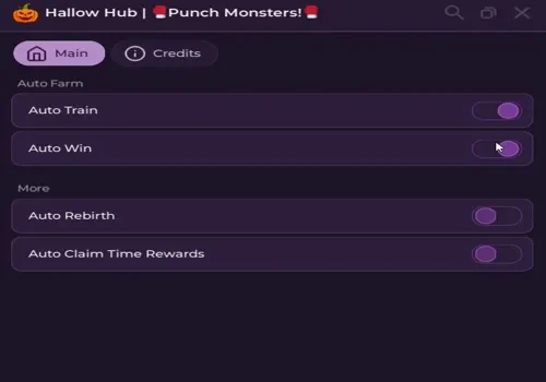 hallow hub - punch mosters!