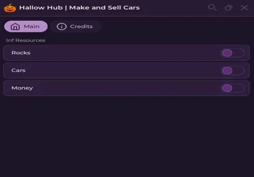 make and sell cars - hallow hub