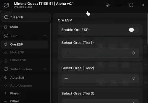 miners quest - project zero