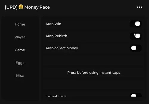 money race