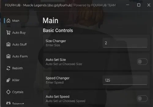 muscle legends script - four hub