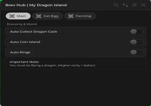 my dragon island script - brev hub