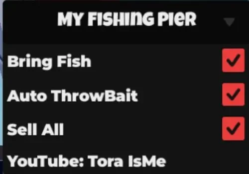 my fishing pier - tora isme