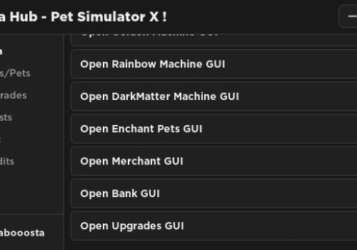 pet simulator x! script
