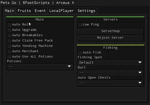 pets go - 6footScripts