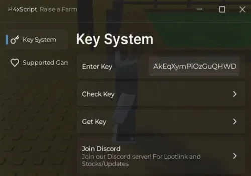 raise a farm h4xscript