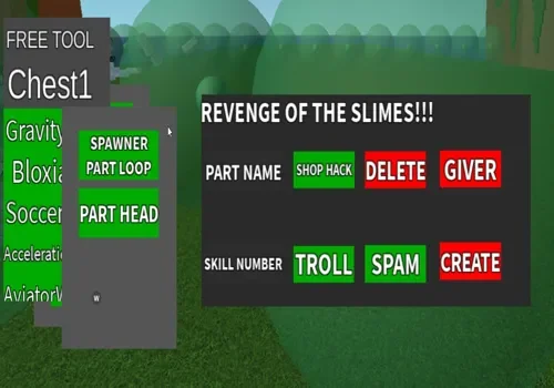 revenge of the slimes