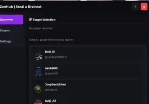 steal a brainrot script - zon hub