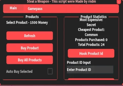 steal a weapon - rndm