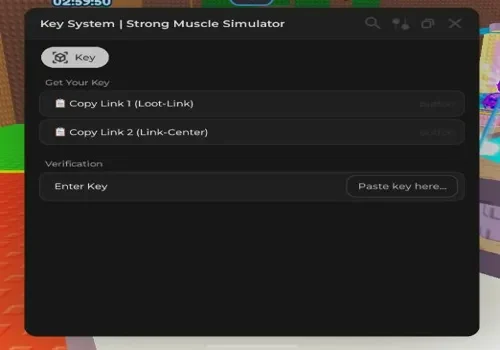 strong muscle simulator script