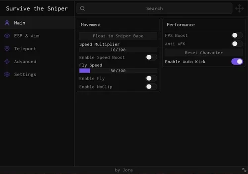 survive the sniper - jora