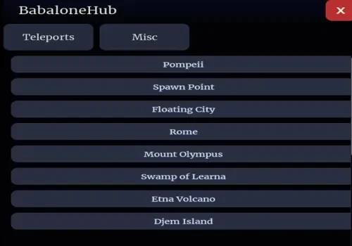 sword league - babalone hub