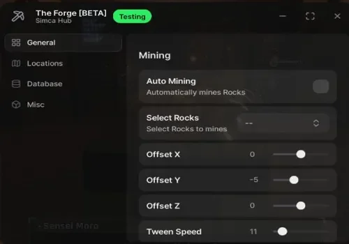 the forge script simca hub