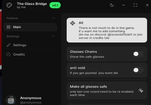 The Glass Bridge script - (Chams real glass, No CD abilities) - Roblox ...