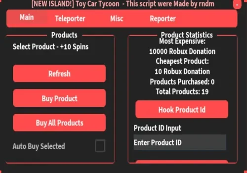 toy car tycoon - rndm