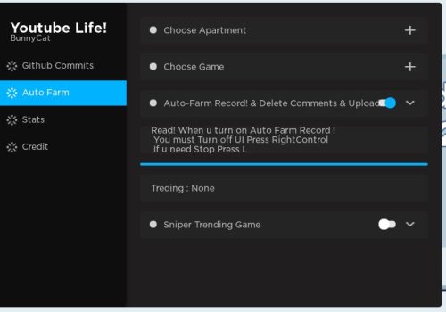 youtube life script - bunnyca